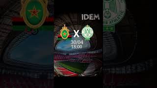 قمة الدوري المغربي المنتضرة 🥶💥  #football