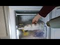 Defrosting a Freezer