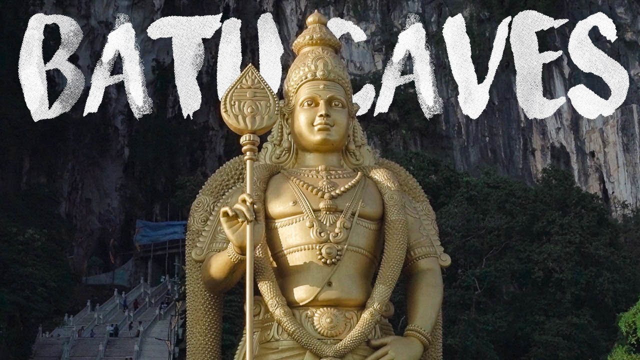 GIANT CAVES IN KUALA LUMPUR! - Exploring the Batu Caves