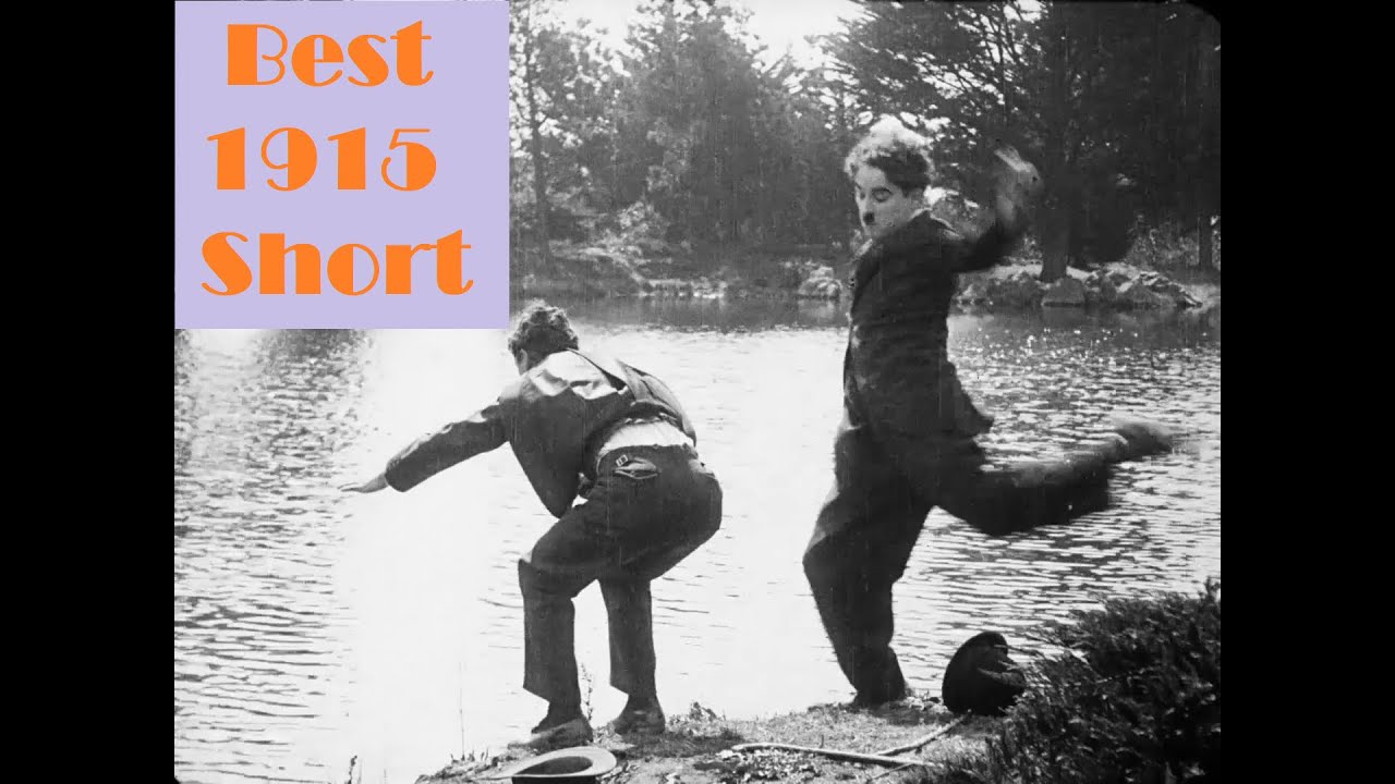 Chaplin acompañado por un cajón flamenco (para las patadas en el culo) y piano ~ CORTO ÍNTEGRO en HD