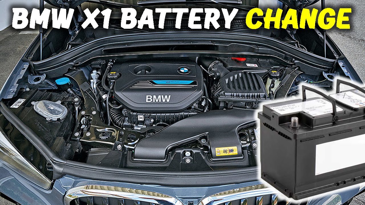 BMW X1 (F48) Battery Replacement & Registration EASY DIY! (2016-2022) NO Dealership Needed!