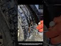 셀프 타이어 펑크 수리 키트 사용법과 올바른 패치 삽입 과정 #worker #process #automotive #tools #safety