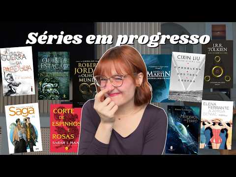 All the book series I started and haven't finished yet 👀