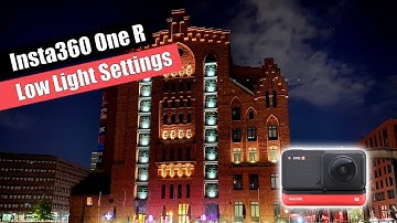 Explained in 90 seconds • Insta360 One R Low Light Settings