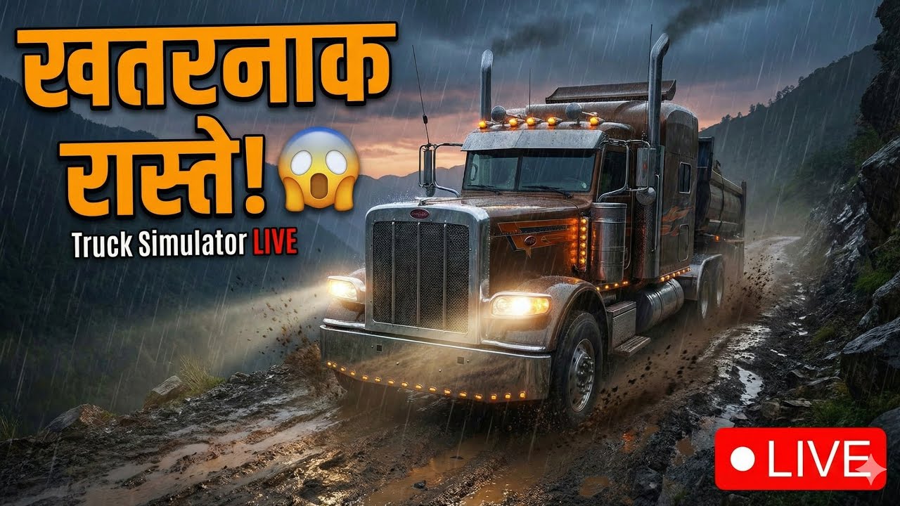 क्या आपका भाई ये ट्रक पहाड़ पर चढ़ा पाएगा? 🏔️😱 Testing My Skills Live