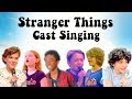 STRANGER THINGS KIDS SINGING COMPILATION!