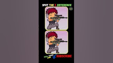 ⏱️10sec / Spot The 5 Differences :【Part 682】#shorts #riddle #quiz