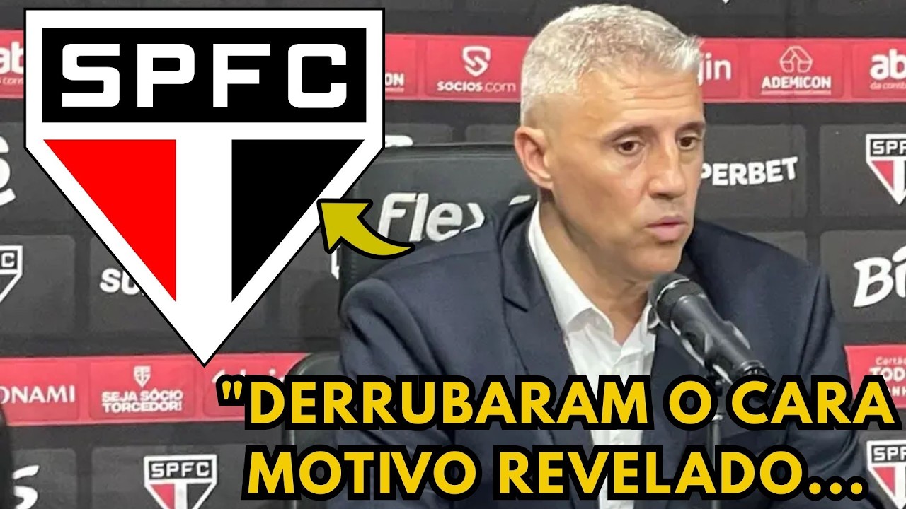 BOMBA! DEMITIDO! VOCÊ NÃO VAI ACREDITAR NO MOTIVO DA SAÍDA DE CRESPO! NOTÍCIAS DO SÃO PAULO
