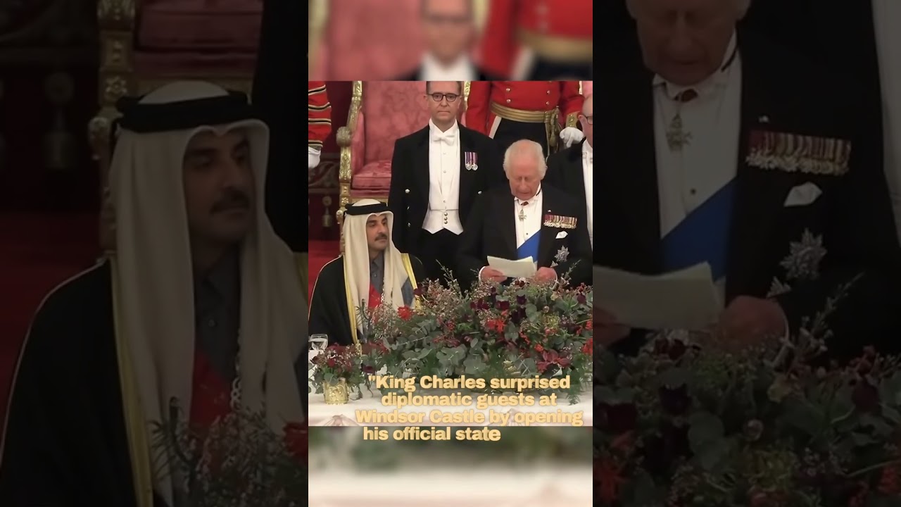 King Charles Speaks Arabic! ߑ #shorts