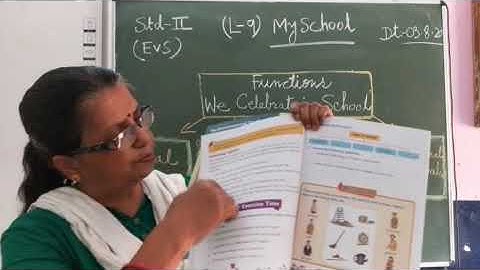 II EVS Chapter 9 My School Part 3
