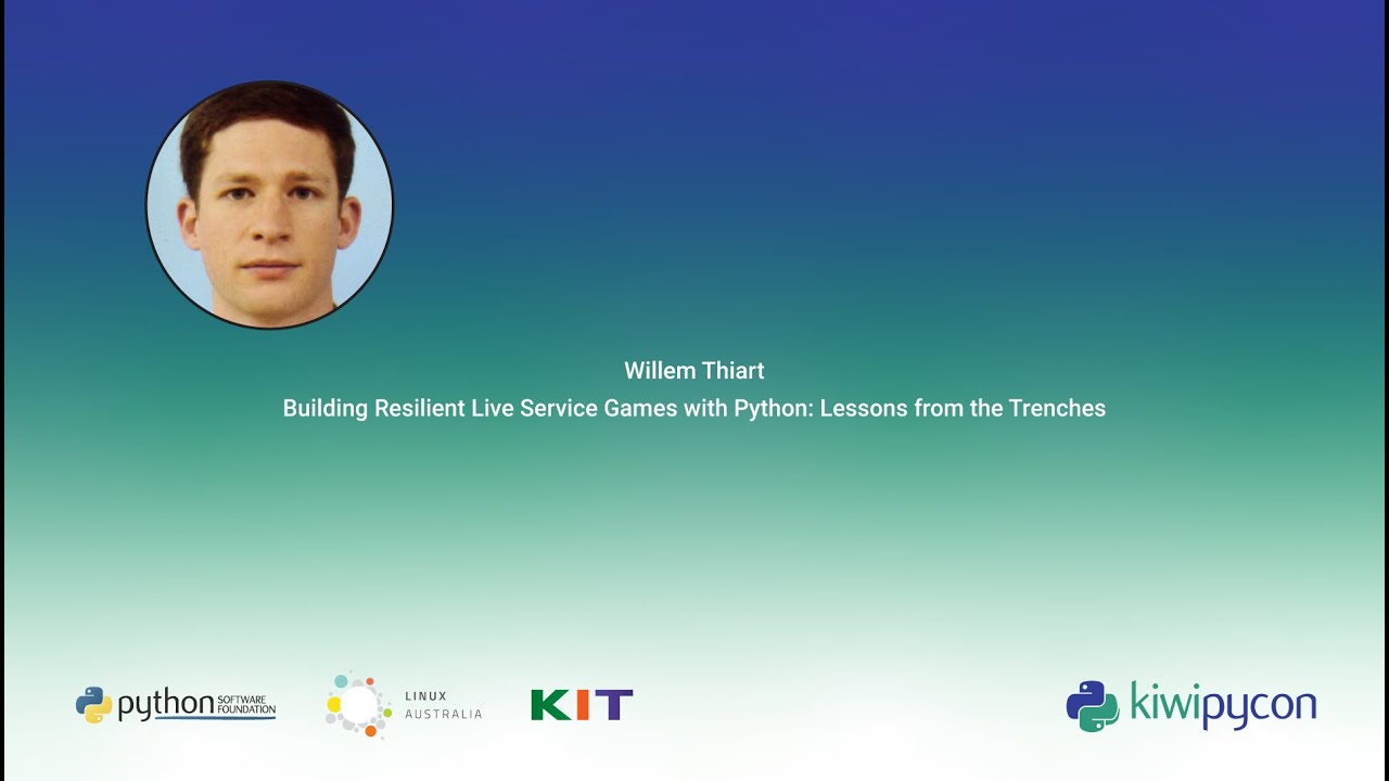 Создание устойчивых игр-сервисов в реальном времени на Python: уроки с передовой Виллема Тиарта