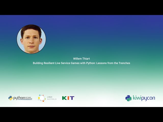 Thumbnail for Building Resilient Live Service Games with Python: Lessons from the Trenches by Willem Thiart