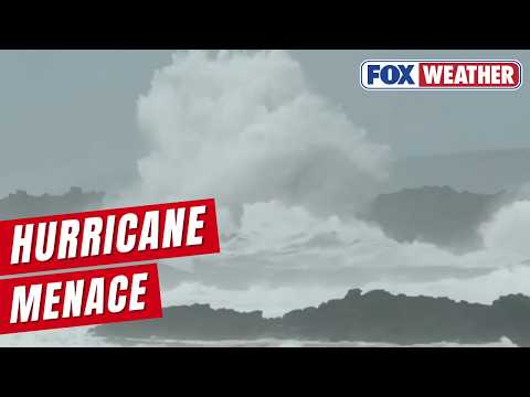 Hurricane Nolo Slowly Moves Away From Hawaii, Triggering Heavy Rain And Powerful Wind Gusts