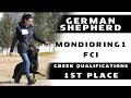 Mondioring 1 Winner - FCI Qualis of Greece 2020│Maestro Von Der Mohnwiese - Daphne Lazana