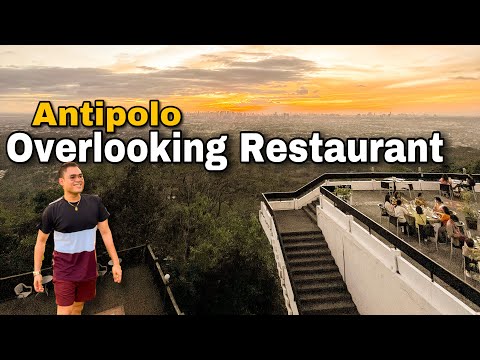 Beautiful OVERLOOKING RESTAURANT in ANTIPOLO | Sunset Dinner | Jeffrey Foronda
