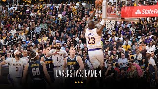 Four Lakers score 20+ in Game 4 Win | 2024 NBA Playoffs screenshot 5