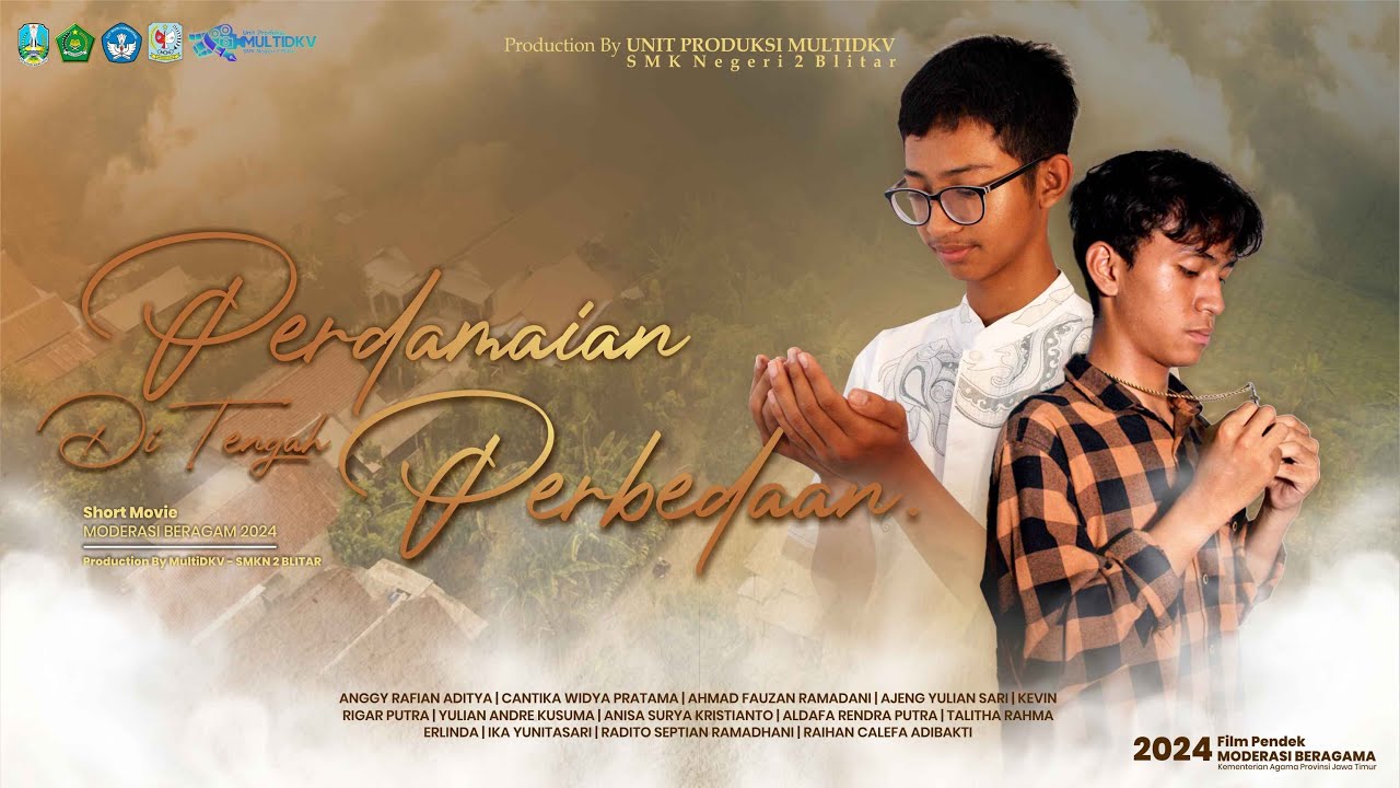 Perdamaian Di Tengah Perbedaan | Film Moderasi Beragama SMKN 2 BLITAR