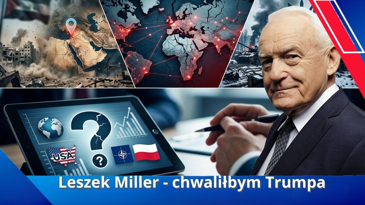 Leszek Miller - dziwię się PiSowi, że się wstydzi Trumpa