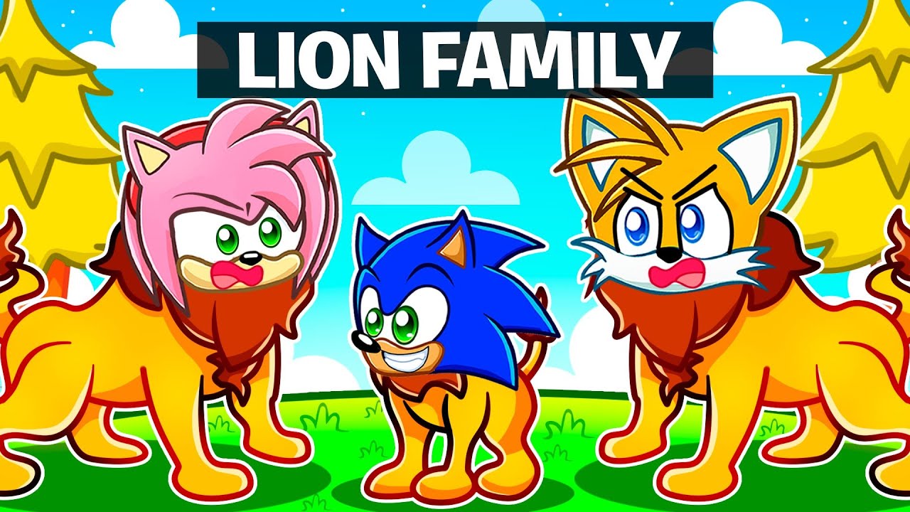 Having a LION FAMILY In Roblox!