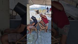 Bucket Head vs Pan Attack! 🤣 Best Friend Challenge Gone Wrong! #shorts #entertainment #challenge
