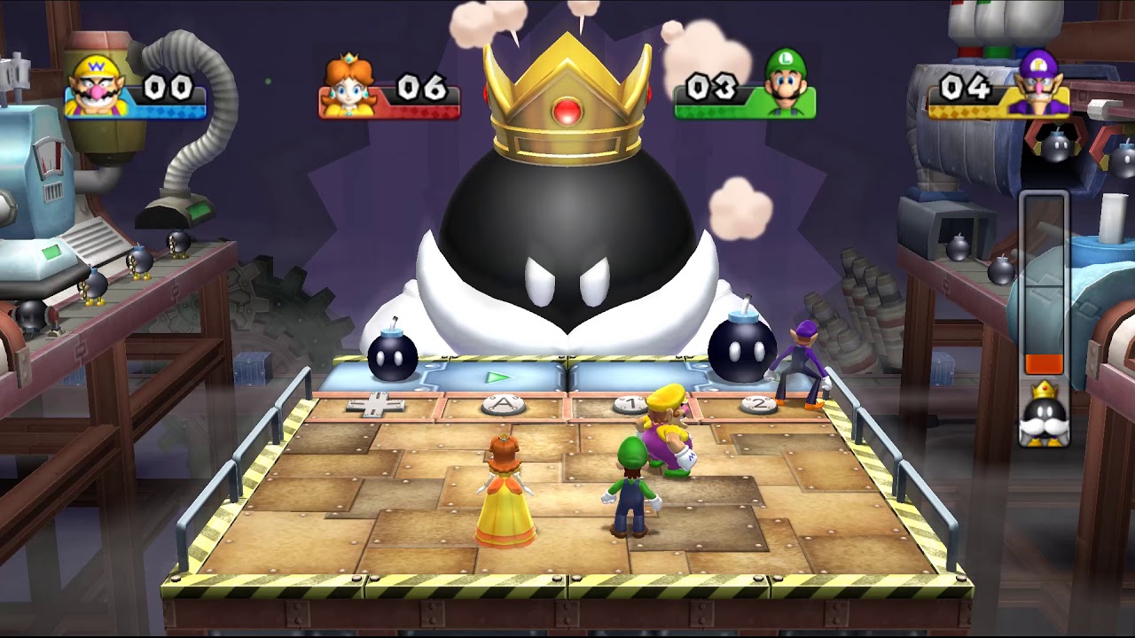 Mario Party 9 - Boss Rush All Boss Battles ! Daisy,Waluigi,Wario,Luigi | Mario Gaming # 2