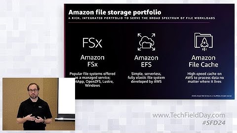 What’s New with Amazon Web Services File Storage