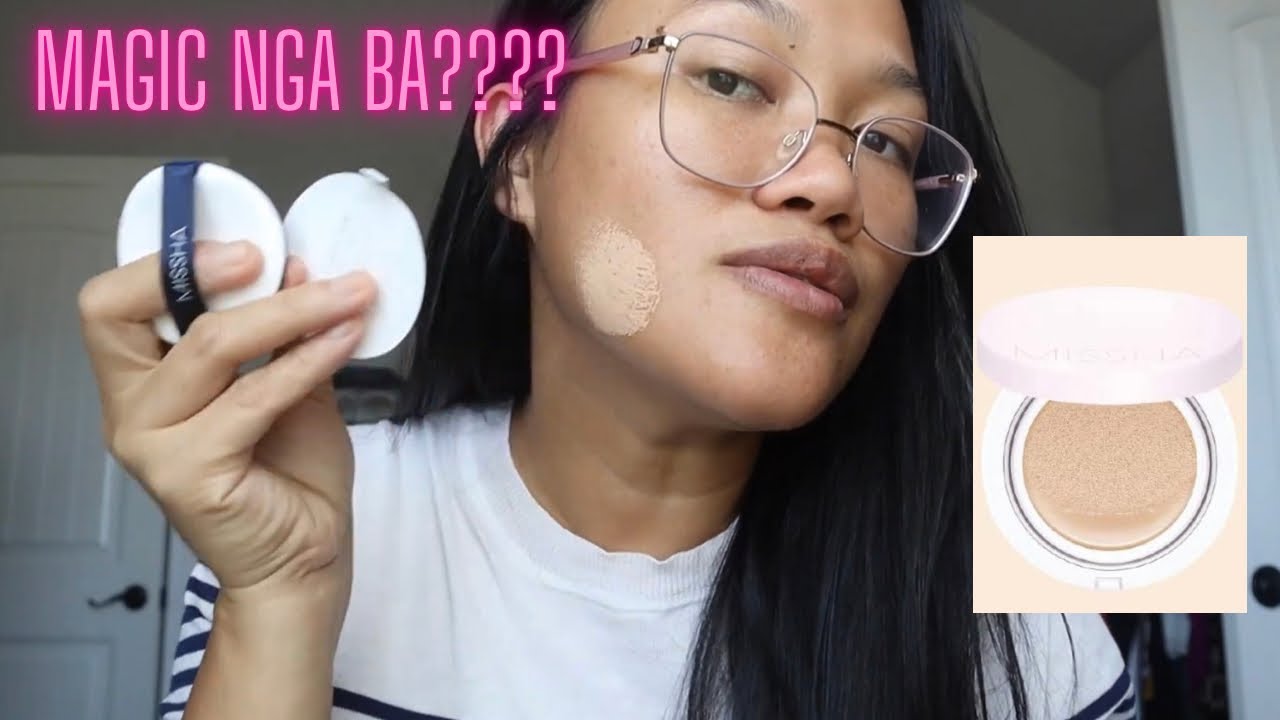 MISSHA MAGIC CUSHION FOUNDATION FIRST IMPRESSION + UNBOXING! YouTube