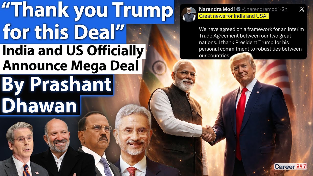PM MODI THANKS TRUMP OVER TRADE DEAL | Will USA Get Entry in India's Agricultural market