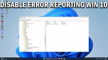 How To Disable Error Reporting in Windows 10 - Easy Fix