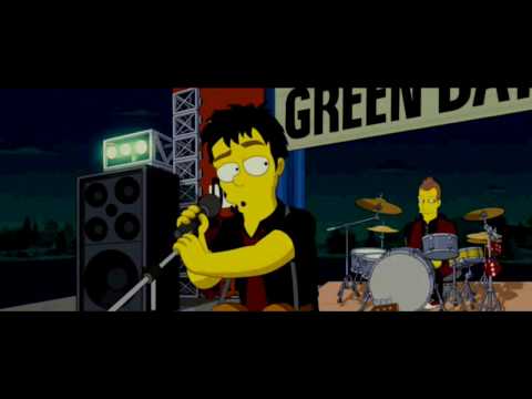 Green Day en los Simpson