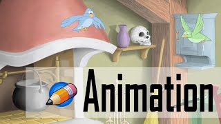 Magician's Home (Pencil2D Animation) screenshot 1