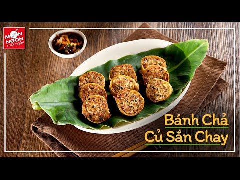 Cách làm BÁNH CHẢ CỦ SẮN CHAY thanh đạm l MÓN NGON MỖI NGÀY