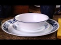 Corelle - True Blue 16 Piece Dinnerware Set