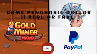 GOLD MINER MANIA || LEVEL 100 || GAME REAL OR FAKE|| Game penghasil Dollar|| PANDA Gaming screenshot 5