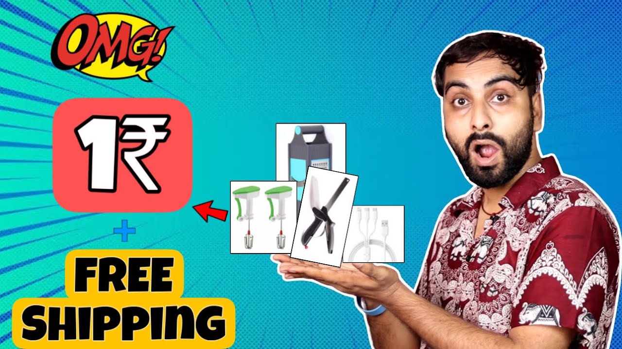 Rs.1 Big Loot | Get Products In Rs.1 With FREE Shipping | Free Shopping Offers