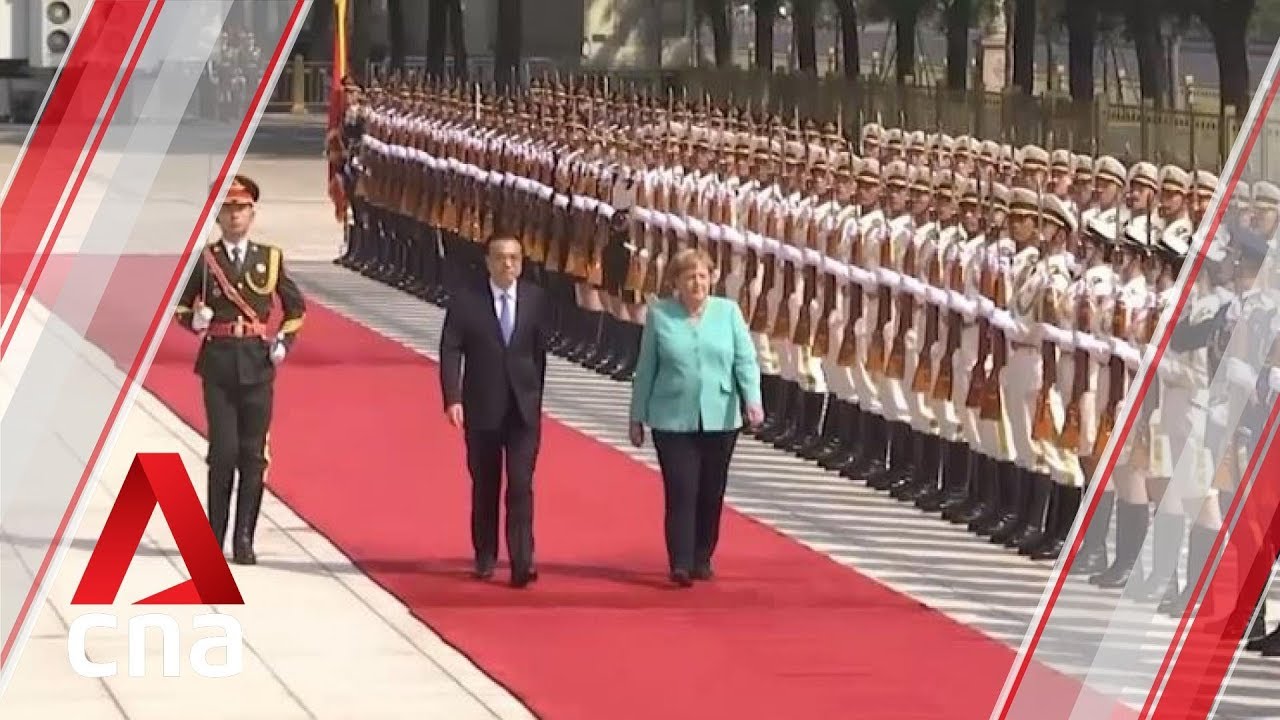 Chinese Premier Li Keqiang Germany's Merkel hopes US-China trade war will be resolved soon