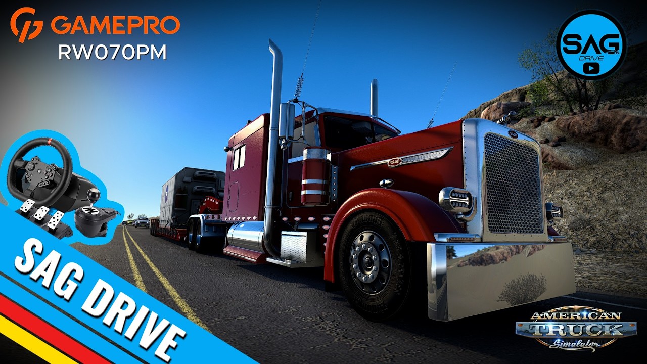 ATS: Peterbilt 389 — Американська класика: Великий шлях через штати | SAG DRIVE