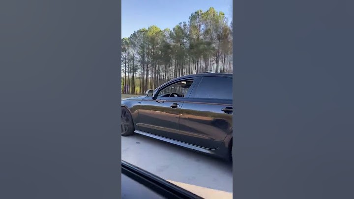 Audi S6 crazy exhaust!