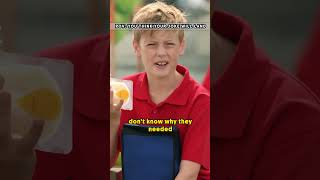When no one laughs at your joke... 😬 #littlelunch #kidstvshow #shorts