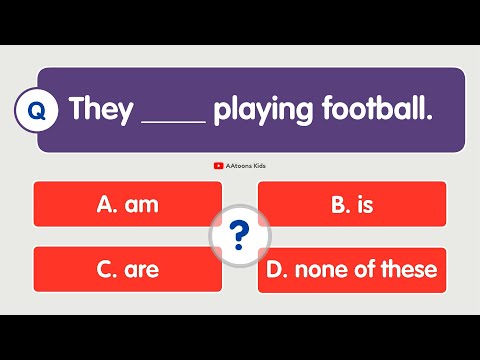 Quiz Time | English Quiz for kids | English Verb Quiz for Kids | English Trivia | @AAtoonsKids