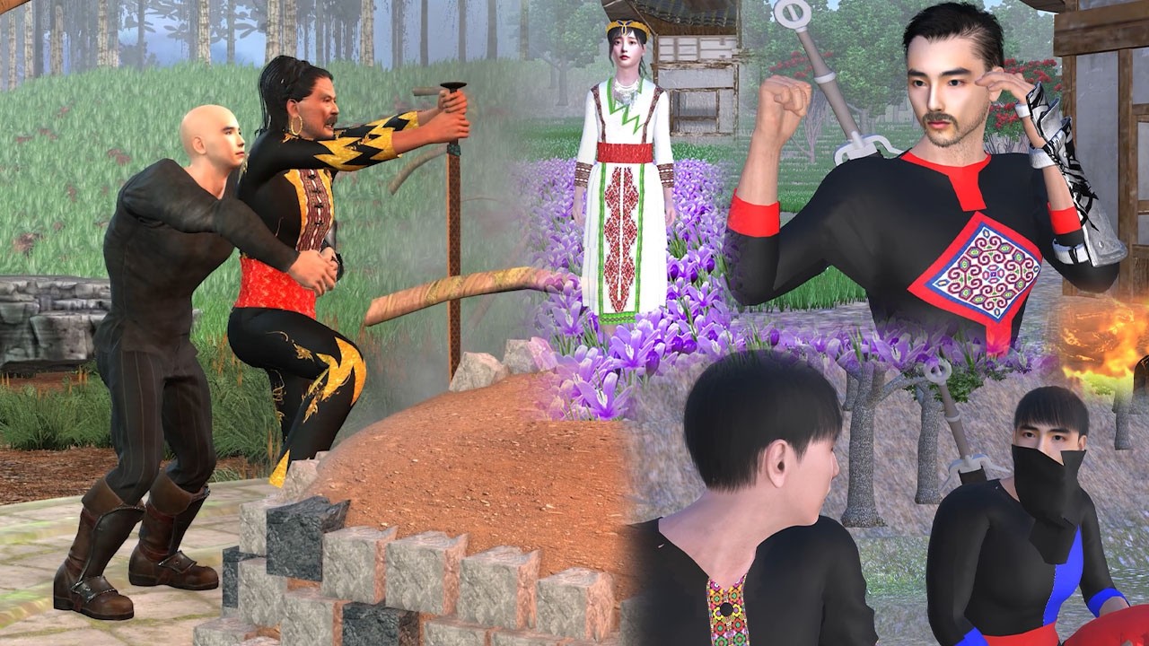 Npauj npaim thiab laj lim (Daim 111) [3d annimation]