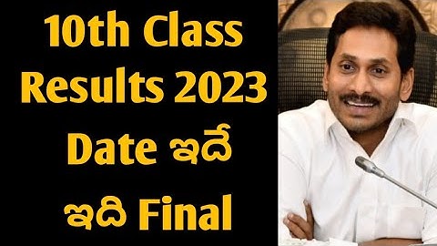 ap ssc results 2023 date|10th class result 2023 ap|AP 10th class results date 2023|10th class result