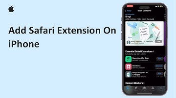 How To Add Safari Extension On iPhone 2025 | Enhance Your Browsing Experience