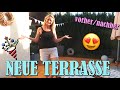 DIE TERRASSE IST ENDLICH FERTIG 🎉 VORHER/NACHHER 🌸 Vlog  MARIELAND