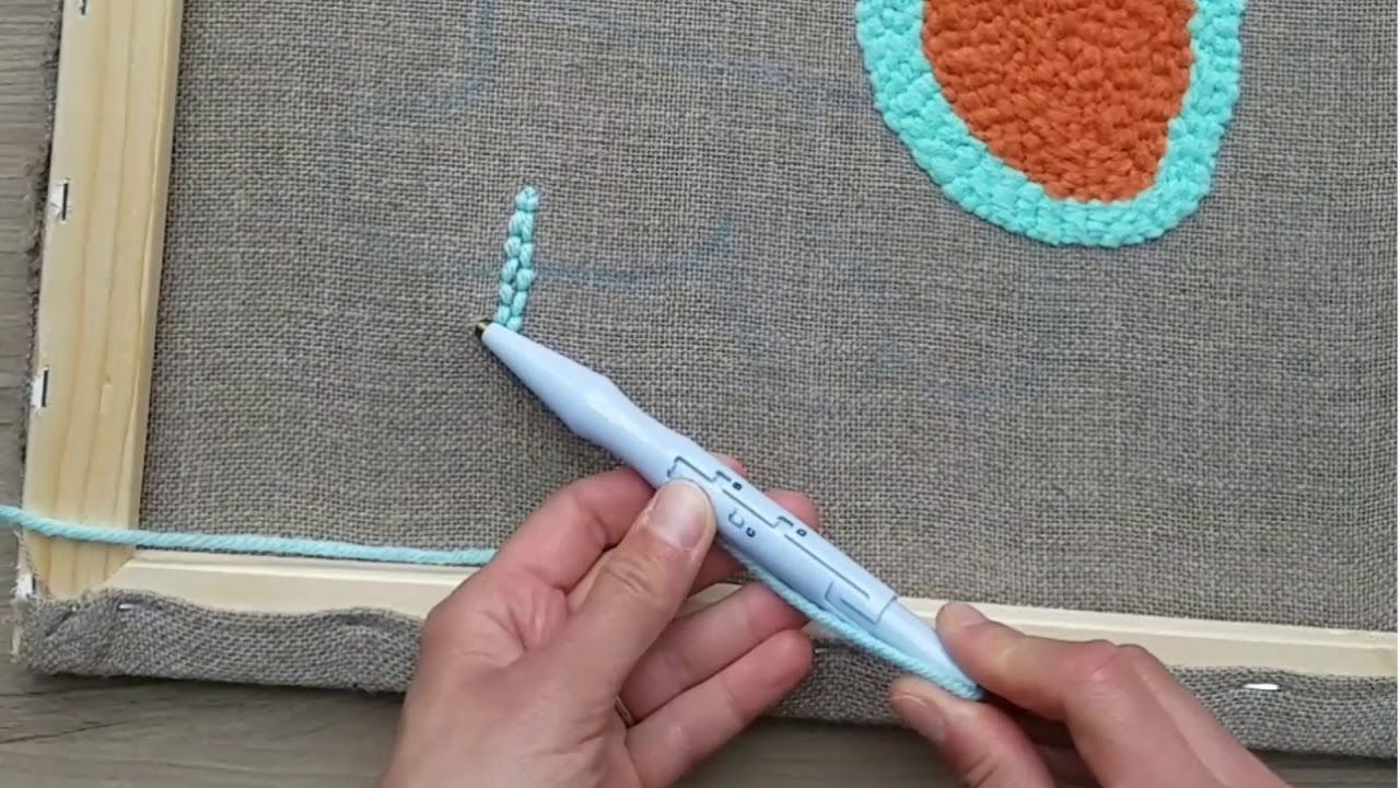 How to use the adjustable punch needle tutorial - Studio Koekoek