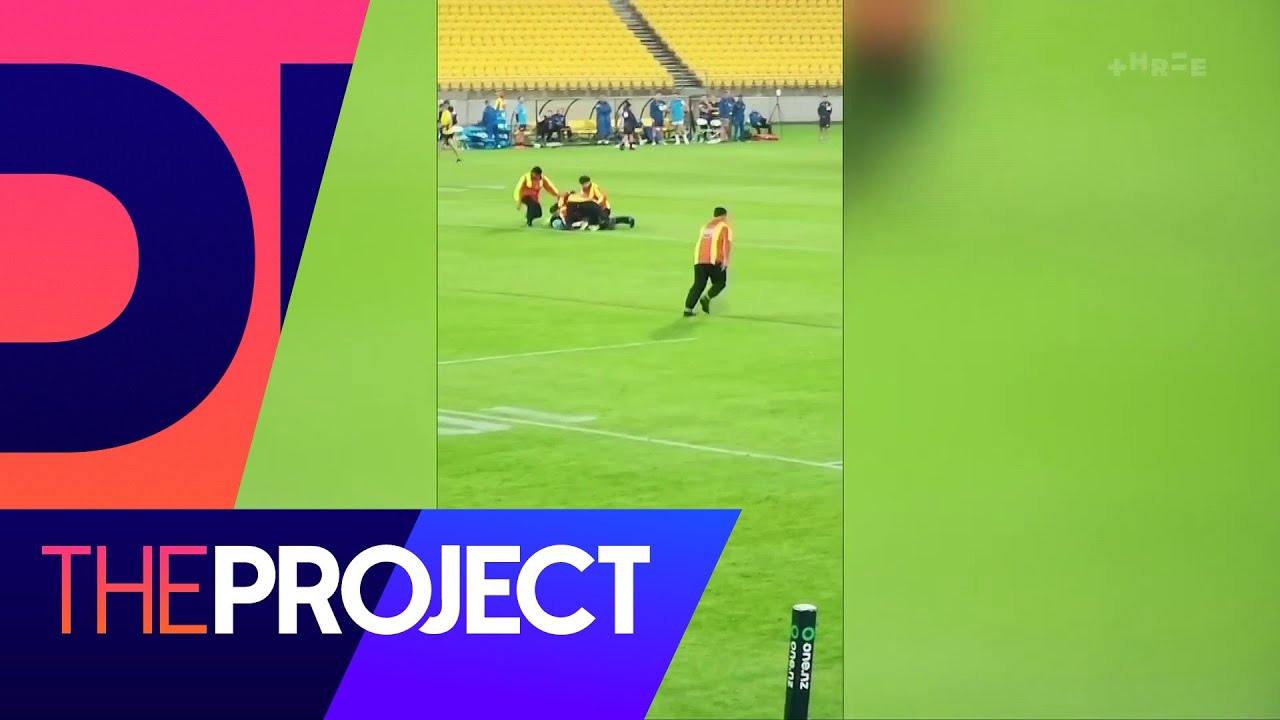 Are pitch invaders ruining live sport for all of us? The Project NZ