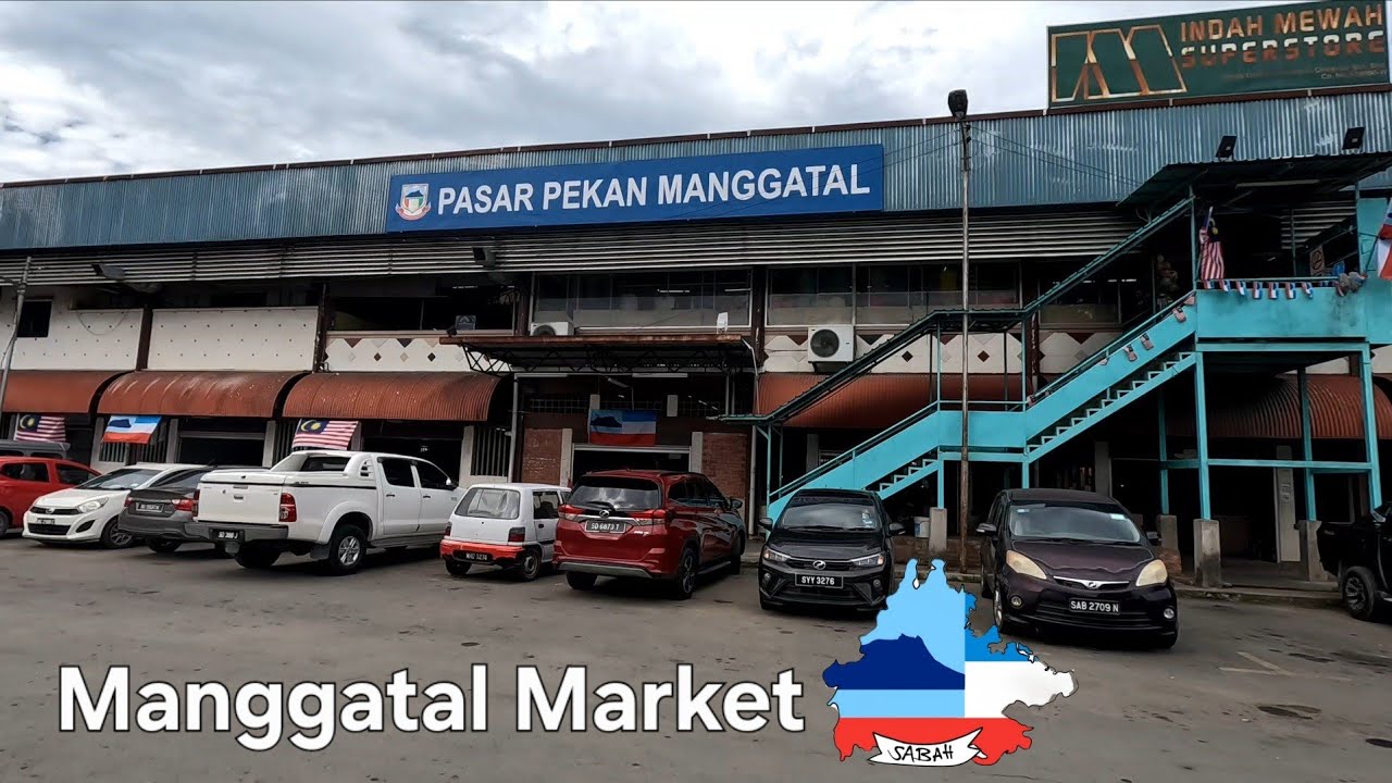 SABAH UPDATE🛑PASAR BESAR PEKAN MANGGATAL🎯