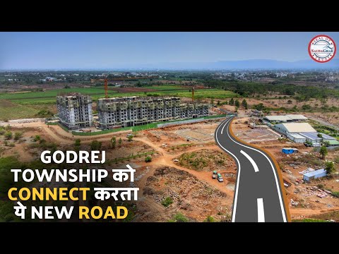 New Road Connecting to Godrej Township | Work Progress of the Project & Road | Real Estate Investing