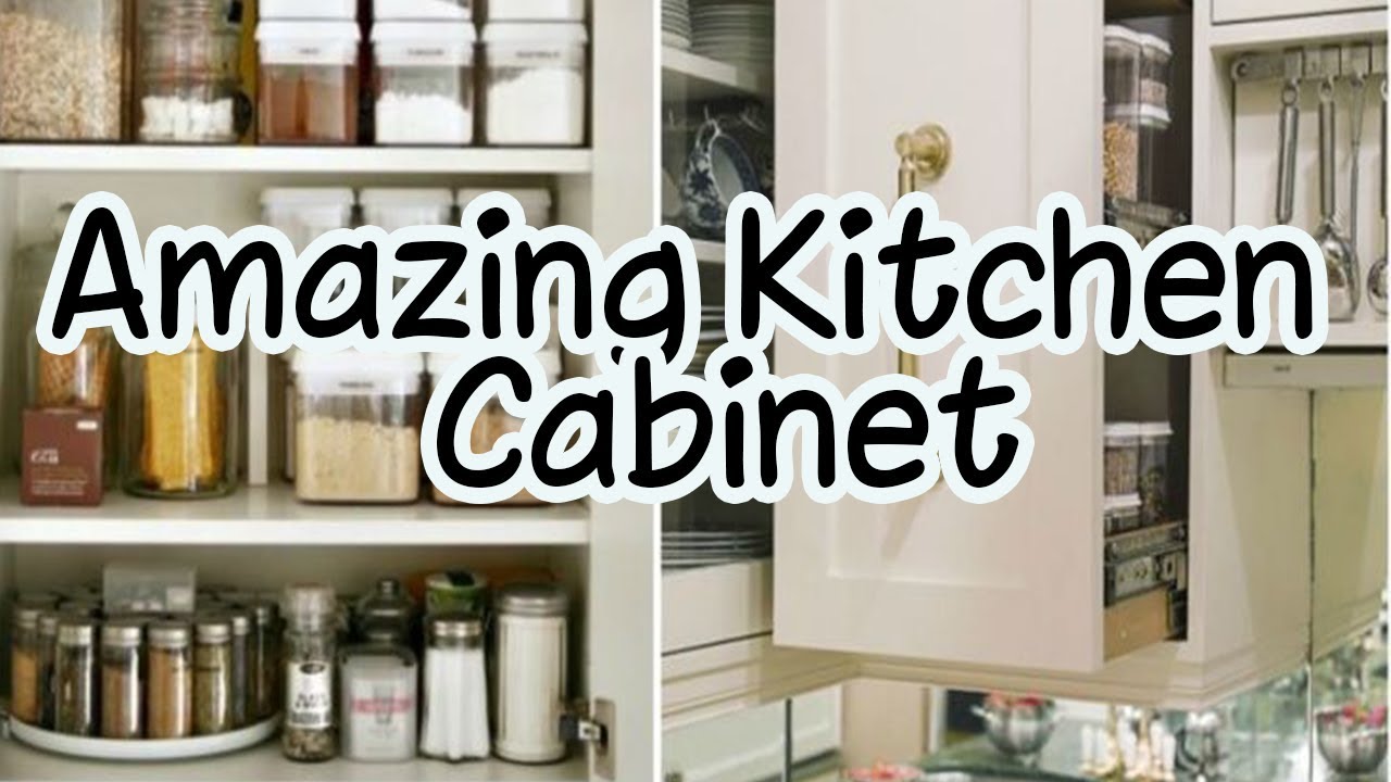 New 10 Kitchen Cabinet Organizing Ideas 😍 - YouTube