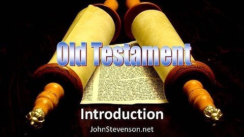 Old Testament Survey 01a - Introduction